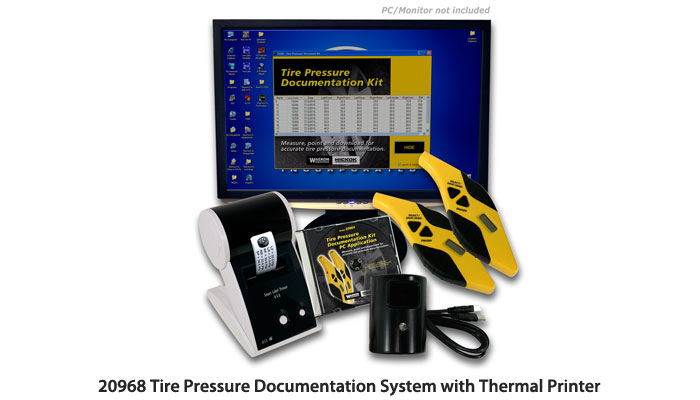 20964, 20968, 20901 Tire Pressure Documentation Systems