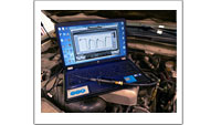 48265 Pressure Pro PC Pressure Measurement Scan Tool Kit in use